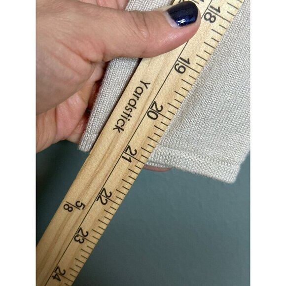 VIVIENNE Vivienne Tam Women's Small Knee-Legnth Sweater LS Dress Striped - Picture 7 of 13